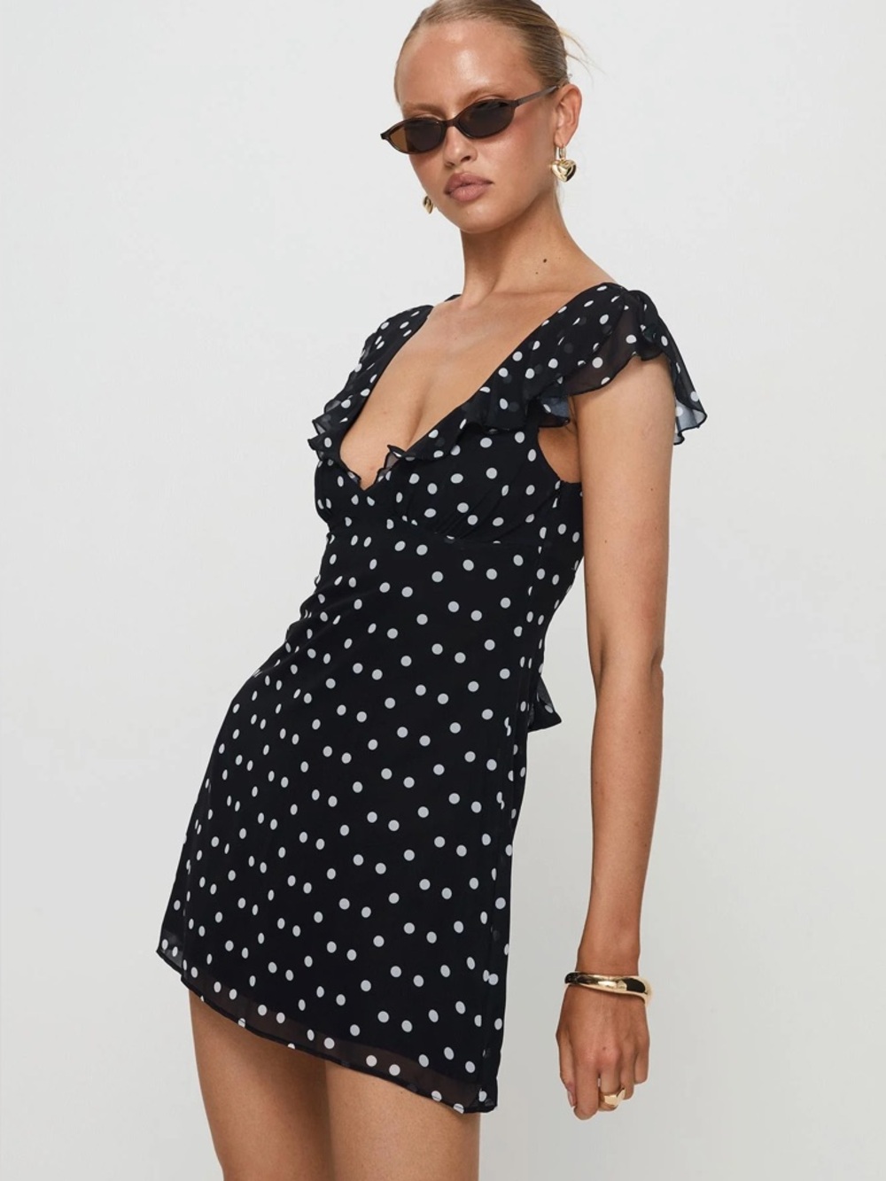 Princess Polly Polka Dot Dress
